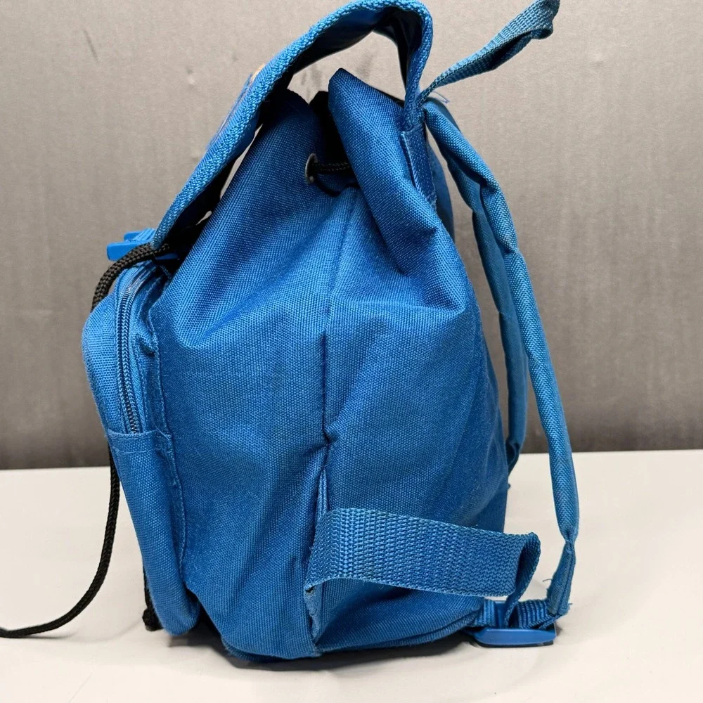 Vtg 90s Disney Winnie The Pooh Kid's Pooh 100 Acre Woods Blue Mini Backpack Bag
